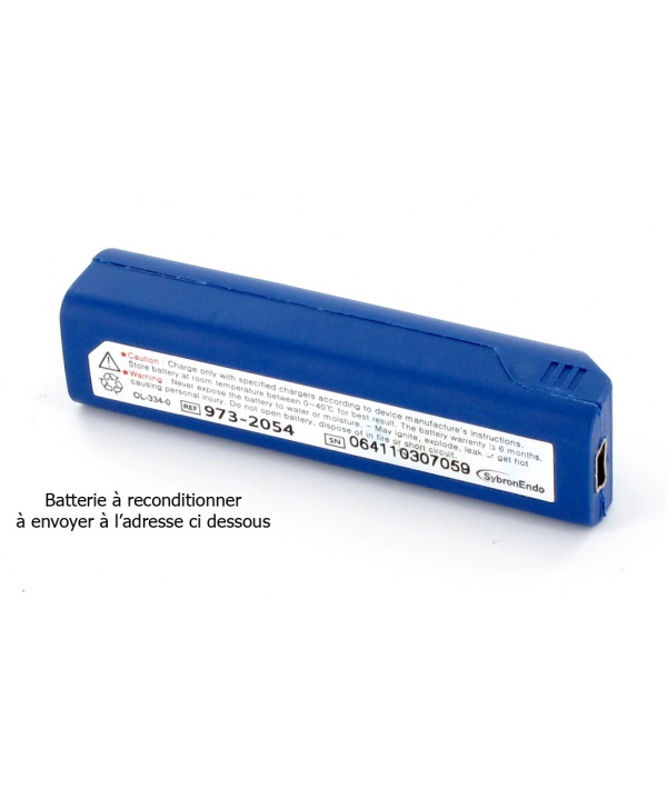 973-2054 SybronEndo Battery reconditioning - Batteries4pro