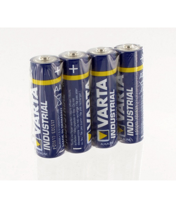 Lot de 8 Piles AA LR6 + 10 Piles AAA LR3 Varta Alcaline Batteries4pro