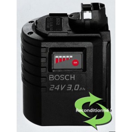 BATTERIE BOSCH 24V 3Ah NICD RECONDITIONNEE