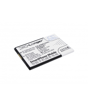 3.8V 2Ah Li-ion battery for KOOBEE M100