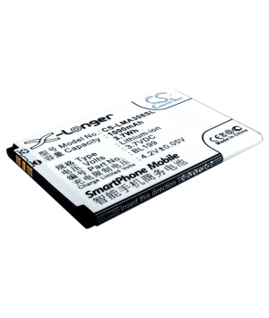 Batteria 3.7V 1Ah Li-ion per LENOVO MA308