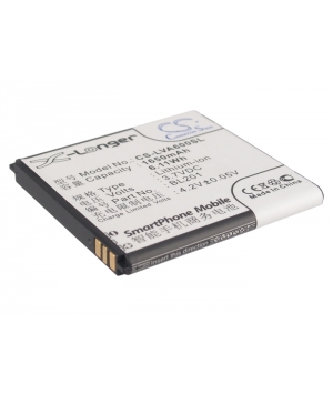 3.7V 1.65Ah Li-ion battery for LENOVO A60+