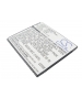 Batterie 3.8V 2Ah Li-ion pour LENOVO S920