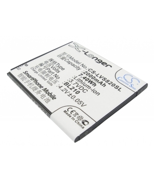 3.7V 2Ah Li-ion battery for LENOVO A656