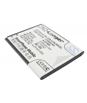 3.7V 1.1Ah Li-ion battery for LENOVO A366T