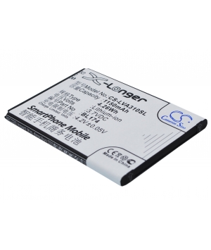 3.7V 1.15Ah Li-ion battery for LENOVO A30t