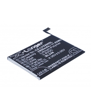 Battery 3.8V 2.9Ah LiPo BL246 for LENOVO Vibe Max Z90