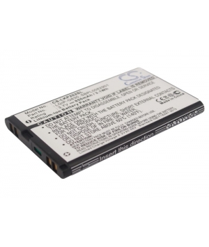 3.7V 0.85Ah Li-ion battery for LG KG120 3.7V 0.85Ah Li-ion battery for LG KG120