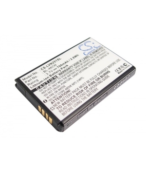 Batería 3.7V 0.7Ah Li-ion para LG A340