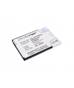 Batterie 3.8V 2.6Ah Li-ion pour LG Bello 2