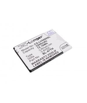 Batteria 3.8V 3.2Ah Li-ion per LG B1 Lite