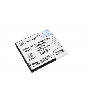 Batteria 3.7V 2Ah Li-ion per Medion Life X4701 Batteria 3.7V 2Ah Li-ion per Medion Life X4701