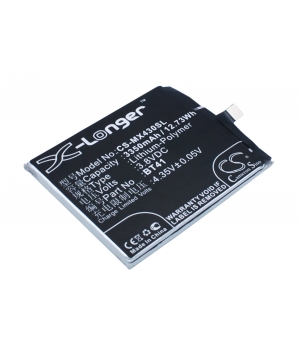 3.8V 3.35Ah LiPo battery for MeiZu M462U 3.8V 3.35Ah LiPo battery for MeiZu M462U