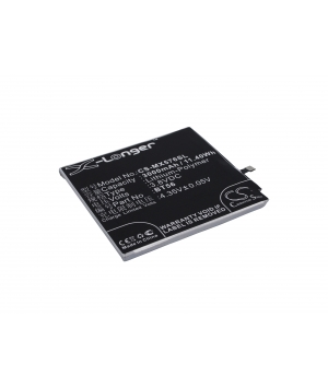 3.8V 3Ah LiPo battery for MeiZu M576