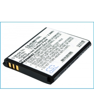 3.7V 0.8Ah Li-ion battery for MetroPCS Pinnacle 2
