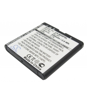 Batteria agli ioni di litio da 3,7 V 0,75 Ah per Mobiado Professional 105 Damasco