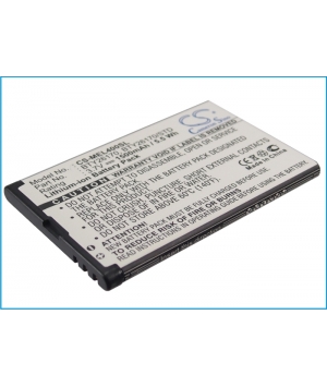 3.7V 1.5Ah Li-ion battery for Mobistel EL400