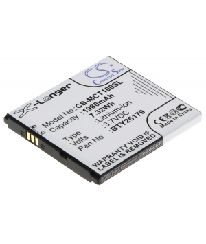 3.7V 1.98Ah Li-ion battery for Mobistel Cynus T1
