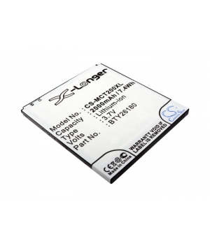 3.7V 2Ah Li-ion battery for Mobistel Cynus T2