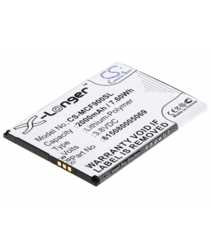 3.8V 2Ah LiPo battery for Mobistel Cynus F9
