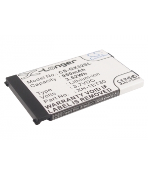 Batería 3.7V 0.95Ah Li-ion para Motorola V750