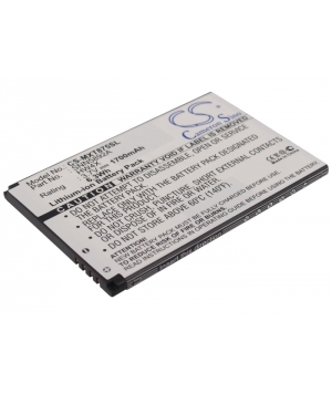 3.7V 1.7Ah Li-ion battery for Motorola Atrix 2