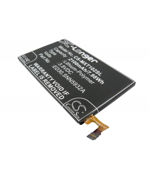 Batterie 3.8V 2.1Ah LiPo ED30 pour Motorola XT1068