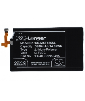 Batterie 3.8V 3.9Ah LiPo EQ40 pour Motorola XT928