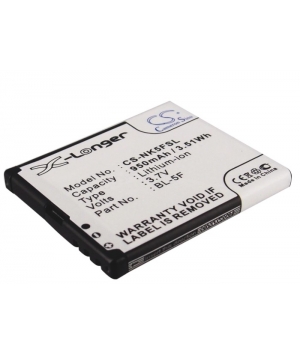 3.7V 0.95Ah Li-ion battery for Myphone 9025