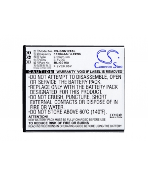 3.7V 1.35Ah Li-ion battery for NGM Vorwarts