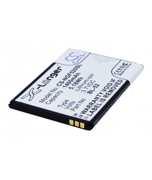 3.7V 1.4Ah Li-ion battery for NGM Forward Young