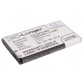 Batterie 3.7V 1Ah Li-ion pour Nokia 1100 type BL-5C