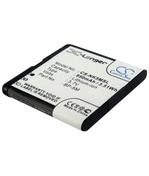 Batterie 3.7V 0.95Ah Li-ion pour Nokia 5610