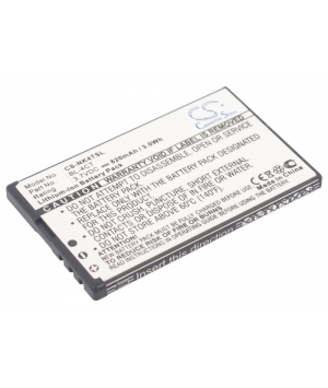 Batterie 3.7V 0.82Ah Li-ion pour Nokia 5310