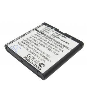 Batteria 3.7V 0.83Ah Li-ion per Nokia 6500