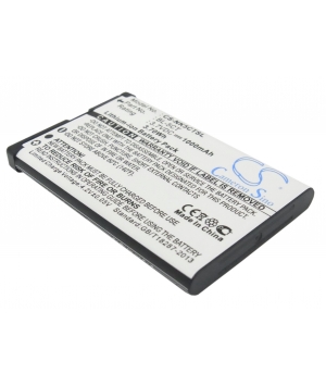 Batteria 3.7V 1Ah Li-ion per Nokia 5220