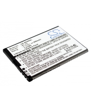 3.7V 0.95Ah Li-ion battery for Nokia E5