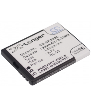 3.7V 0.9Ah Li-ion batterie für Nokia 2330