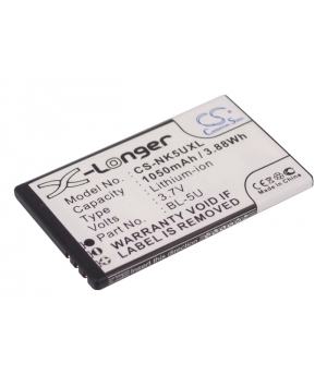 3.7V 1.05Ah Li-ion battery for Nokia 8800E