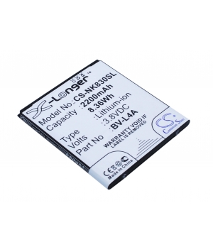 Batterie 3.8V 2.2Ah Li-ion pour Nokia RM-1141