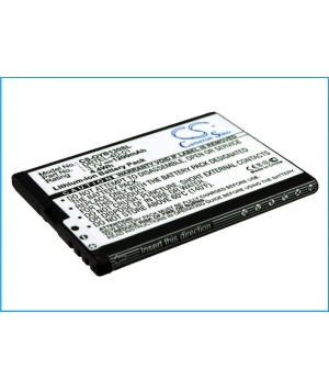 Batteria 3.7V 1.2Ah Li-ion per Olympia Brio