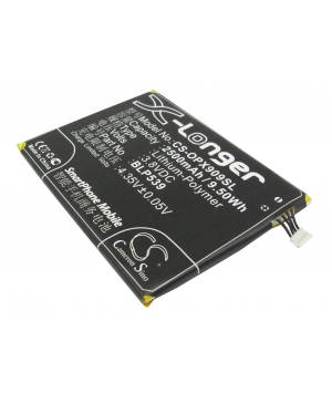 Batterie 3.8V 2.5Ah LiPo pour OPPO Find 5