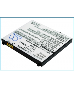 Batteria 3.7V 0.7Ah Li-ion per Panasonic 001P