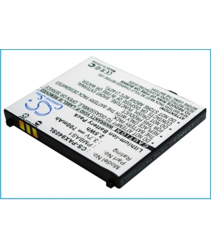 3.7V 0.7Ah Li-ion battery for Panasonic 001P