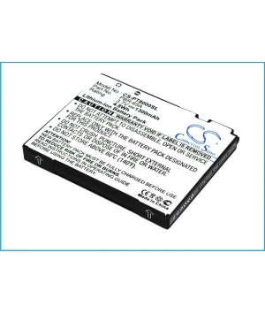 Batterie 3.7V 1.3Ah Li-ion pour Pantech Crossover