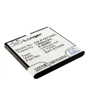 Batería 3.7V 1.8Ah Li-ion para Pantech IM-A710 Batería 3.7V 1.8Ah Li-ion para Pantech IM-A710