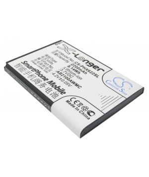 3.7V 2.2Ah Li-ion battery for Philips V726