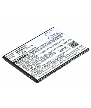 Batteria 3.8V 3Ah LiPo per QMobile Z8 Plus