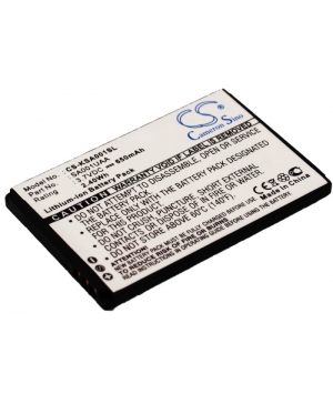3.7V 0.65Ah Li-ion battery for Sanyo IS01