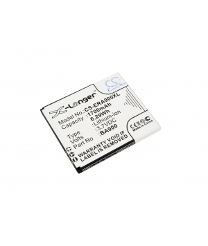 Batteria 3.7V 1.7Ah Li-ion per Sony Ericsson C1904